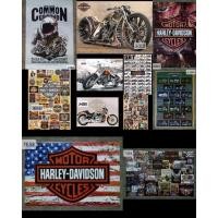 ราคา Harley-Davidson โปสเตอร์ติดผนังภาพรถมอเตอร์ไซค์ harley davidson (6119345640)