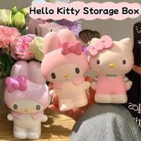 ราคา ที่ใส่โต๊ะและโต๊ะเครื่องแป้ง 2 ชิ้น | กล่องเก็บที่ใส่ปากกาพลาสติกสีชมพูสําหรับแปรงแต่งหน้าและเครื่องสําอางดีไซน์คิตตี้น่ารักพร้อมฐานที่มั่นคง (41774021991)