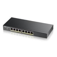 ราคา Zyxel GS1900-8HP Smart Managed POE Switch 8 Port Gigabit จ่ายไฟ POE 8 Port 70W (3615290406)
