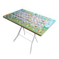 ราคา โต๊ะอนุบาลเด็ก กข. โต๊ะABC ขนาด 60×40×46 cm. สามารถพับได้ ขาเหล็กแข็งแรง (1465706251)