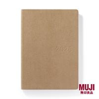 ราคา MUJI Faux Suede Monday Start Month/Weekly Planner จากธันวาคม 2025 (42768326533)