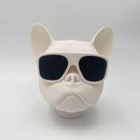 ราคา French Bulldog ลำโพงบลูทูธหัวสุนัขเสียง Super BASS กลางแจ้ง MINI STEEL CANNON น่ารักไร้สายแบบพกพา (25779444591)