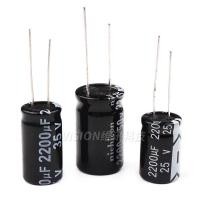 ราคา 16V อลูมิเนียม Electrolytic Capacitor ปลั๊กตรง 1500UF 2200UF 3300UF 4700UF ตัวเก็บประจุความถี่สูง (25694489986)