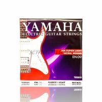 ราคา Yamaha EN 09 สายกีต้าร์แผลนิกเกิล - สายกีตาร์ไฟฟ้า Yamaha Super Light 0.09 (11245048675)