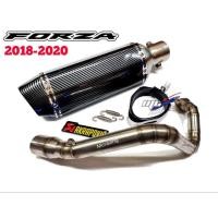 ราคา คอท่อForza300 [ 2013-2020 ] คอท่อสแตนเลสแท้ งานเชื่อมสวยที่สุด (28086209099)