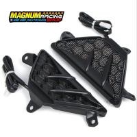 ราคา ไฟเลี้ยวหน้า LED แสงไฟลายรังผึ้ง สำหรับ ZX25R , ZX4R , ZX6R , Ninja250 , Ninja300 , Ninja400 , Ninja650 , Ninja1000 (24001703210)