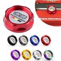 ราคา 1 ชิ้นสีแดง/สีฟ้า jdm mugen อลูมิเนียมฝาครอบน้ํามันเครื่องการใช้ filler ฝาครอบถังสําหรับ civic acura (41455887984)