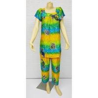 ราคา ชุดเสื้อกางเกงขายาวผ้าเรย่อน (5930711091)