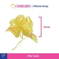 ราคา Charisma Organdi ดึงริบบิ้นพร้อมเชือกรูด Trim - ดึงริบบิ้นโบว์ Organdy - ดึงริบบิ้นของขวัญพัสดุตกแต่งของที่ระลึกขนาด 15 ซม. (26256202818)
