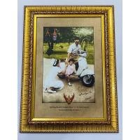 ราคา รูปในหลวง รัชกาลที่ 9 ขนาด 28*38 cm พร้อมกรอบสีทองสวยมาก (16064684831)