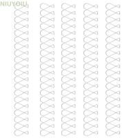 ราคา NIUYOMY 100 ชิ้นตะขอแขวน, 6*2.6 ซม.F1 อัตโนมัติ Rebound Hook, ตกแต่งเงิน Universal ชุบสังกะสีเหล็กตกแต่งแขวนหัวเข็มขัดองค์กร (52207378972)