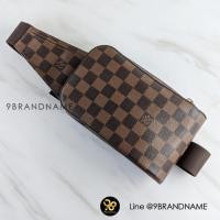 ราคา Used Louis Vuitton Geronimos crossbody bag N51994 รุ่น4 ซับน้ำตาล (18657989084)