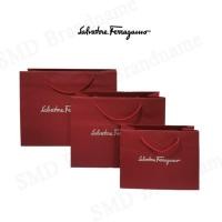 ราคา Salvatore Ferragamo ถุงกระดาษแบรนด์ Ferragamo ถุงแบรนด์เนมของแท้ (21184410065)