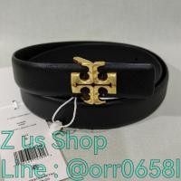 ราคา พร้อมส่ง TORY BURCH 1" KIRA LOGO BELT โลโก้ใหม่ / xs, s, m : (21593189005)