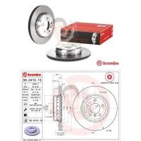 ราคา 09 C410 13 จานเบรค ล้อ F (ยี่ห้อ BREMBO) รุ่น HC UV Com BMW ซีรี่ส์ 5 F10 /18/11 ปี2011-> (4591808803)