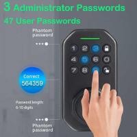 ราคา ❤ Boland Door Lock Smart Bluetooth Tuya App Digital Password Key Mechanical Automatic Locking (28404862804)