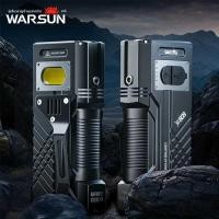 ราคา ❤ ไฟฉาย LED แรงสูงสุด Warsun 3000Lm ไฟฉายแบบชาร์จได้ ไฟฉายยุทธวิธี ไฟฉายส่องไกล ไฟฉายมือถือ สำห (40578378537)