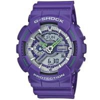 ราคา Casio G-Shock นาฬิกาข้อมือผู้ชาย สายเรซิ่น รุ่น GA-110DN-6A - สีม่วง (283186054)