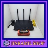 ราคา เร้าเตอร์ ASUS รุ่น DSL-N55U + แอร์การ์ด 21.6M (19652240056)