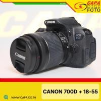 ราคา [USED] Canon EOS 700D + 18-55 IS STM ** Dark Corners Shutter 12,xxx (26133037494)