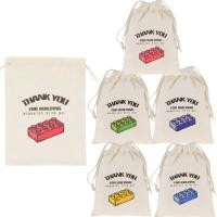 ราคา กระเป๋าผ้าดิบหูรูด พิมพ์ายสีสันสดใน พร้อมส่ง ขนาด 18*13 ซม. (58055834219)