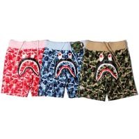 ราคา ใหม่ bape unisexกางเกงขาสั้นลําลอง ลายพรางปลาสําหรับผู้ชาย ผู้หญิง 0819 (57405261559)