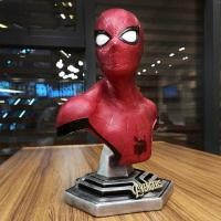 ราคา [ส่งฟรี] โมเดล Avengers สไปเดอร์แมน Spiderman งาน Resin สูง 36cm หนัก 2 กิโลกว่า สีแดง,สีเงิน (8722606970)