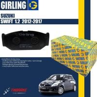 ราคา Girling ผ้าเบรคหน้า ผ้าดิสเบรคหน้า ก้ามเบรคหลัง Suzuki Swift ECO 1.2 ปี 2012-2017 Girling 61 7691 9-1/T (24173302306)