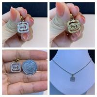 ราคา จี้ทอง "ฝังเพชร" ตัวGucci "งานมือหนึ่ง" ทองแท้-เพชรแท้ 100% (22613483547)