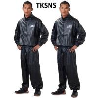 ราคา Top King Sauna Sweat Suit Black TKSNS weight cuts before fights ชุดลดน้ำหนัก ทอปคิงส์ ซาวน่า สีดำ ทำจากไวนิล ของเเท้ (3400120946)