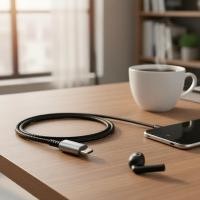 ราคา Ankndo อะแดปเตอร์หูฟัง Type C เป็น 3.5 มม., สาย USB C เป็น 3.5 มม. สําหรับ Mi 9 8 iPad Air 4 (28544054877)