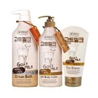 ราคา #Made in Nature Goat Milk ผลิตภัณฑ์จากนมแพะ มี 3 ชนิด ครีมอาบนำ้/โลชั่น/โฟมล้างหน้า (4953699793)