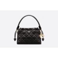 ราคา กระเป๋าถือ Classic Dior Retro One-Shoulder Seamessenger Bag ดีไซน์ Quilted Mini Lambskin สำหรับผู้หญิง (25548028371)