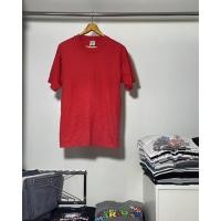 ราคา เสื้อยืดวินเทจสีแดงมือสอง VINTAGE 90s FRUIT OF THE LOOM BEST BLANK RED Size L มือ2 (21668643914)