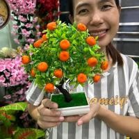 ราคา ต้นส้มปลอม ผลไม้ประดิษฐ์ ส้มมงคล แต่งบ้าน โต๊ะทำงาน โต๊ะกาแฟ ต้นไม้ปลอม มินิมอล สีสันสดใส ของตกแต่ง ส้มลูกดก 24 ลูก (51405531465)