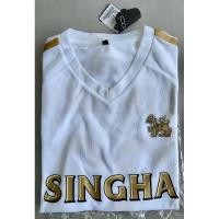 ราคา เสื้อเบียร์สิงห์ singha เสื้อกีฬาชาย เสื้อออกกำลังกาย ราคาถูก (27806539088)