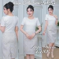 ราคา ชุดไทยเสื้อลูกไม้ขาว เดรสตัวเสื้อผ้าลูกไม้ กระโปรงผ้าไทยทอลายกาฬสินธุ์ โทนสีขาวงาช้างทรงสอบมีกระเป๋าข้าง ออกแบบเรียบหรู (52354140506)