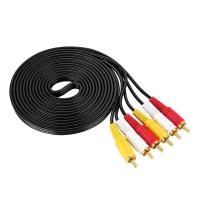 ราคา สายดีวีดี สัญญาณทีวี สัญญาณเสียงและวิดีโอ AV DVD RCA ความยาว 1.5 เมตร (9806183219)