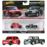 ราคา Hot Wheels Premium 2 Pack - Morris Mini 67 Austin Mini Pickupยานพาหนะของเล่นรถมินิอายุ 3 ปีขึ้นไปMulti JBK97 (51852668560)