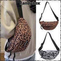 ราคา กระเป๋าคาดเอวแบบพกพา CANDYBOX ลายเสือดาวและลายม้าลาย ทำจากไนลอนวินเทจ ปรับสายได้ เหมาะสำหรับผู้หญิง (28894027020)