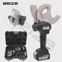 ราคา 18V Upgraded Electric Ratchet Cable Cutter Cutting 50mm to 85mm Cable Gear Type Scissors for Cu/Al (56755402928)