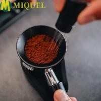 ราคา MIQUELZA Portafilter Coffee Catcher Ring, External Fastening Design Aluminium Alloy Coffee Dosing Ring, ทนทาน 6 แม่เหล็ก Fit ป้องกัน Flying Powder Coffee Powder Ring Barista (47355879755)