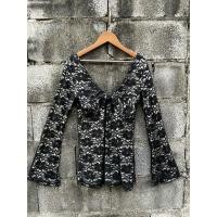 ราคา เสื้อแขนยาว เสื้อแขนยาวลูกไม้มือสอง เสื้อแขนยาว เสื้อลูกไม้มือสอง (46802366638)