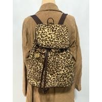 ราคา กระเป๋าเป้ผู้หญิงมือสอง Porta Fortuna Italy ลายเสือ สภาพดี (43608339996)