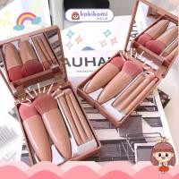 ราคา ชุดแปรงแต่งหน้า กล่อง 5 ชิ้น Mini Make Up Brushes 5 in 1 ชุดแปรงแปรงแต่งหน้าแปรงแบบพกพา (26007144500)