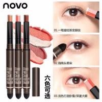 ราคา พร้อมส่ง ใหม่ Novo Stereo Two Color Eye Shadow (776809060)