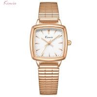 ราคา Kimio kimio Steel Band Ladies นาฬิกาสี่เหลี่ยมเล็ก K6526 (42129702954)