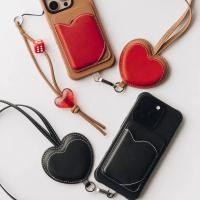 ราคา BIOVEG Love สายคล้องโทรศัพท์มือถือมัลติฟังก์ชั่นหนัง Crossbody High-End โทรศัพท์มือถือ Lanyard แบบพกพาปรับแขวนคอสายคล้อง (50656003532)