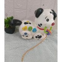 ราคา ตุ๊กตาน้องหมาวีเทคลากจูงมีเสียง (25045388780)