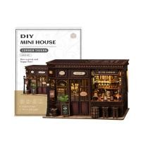 ราคา บ้านโมเดล DIY ผับมุมเล็ก งานแฮนด์เมด ของขวัญแต่งห้อง ของสะสมสำหรับนักสร้างสรรค์ (51307179617)